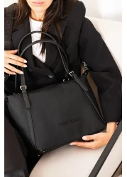 Just Polo Women's 3 Compartment Long Cross Strap Lacos Shoulder & Hand Bag