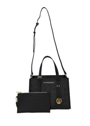 U.S. Polo Assn. Women's Black Shoulder Bag Us25163