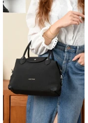 Just Polo Women's Hand and Shoulder Bag Polo Fabric a Quality