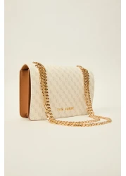 Ted Baker حقيبة كتف بحزام سلسلة مائلة