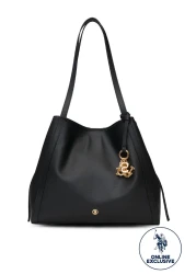 U.S. Polo Assn. Black Women's Shoulder Bag Us25580