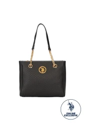 U.S. Polo Assn. Us8706 Model Black-Black Women's Shoulder Bag - Online Exclusive