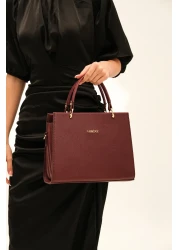 Armine Women's Burgundy 355 Shoulder and Hand Bag