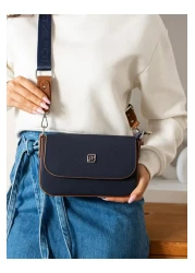 Just Polo Baguette Model Women's Shoulder Crossbody Bag 6005 - Textured Fabric Cover