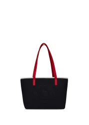 U.S. Polo Assn. Navy Blue-White-Red Women's Shoulder Bag Us24732