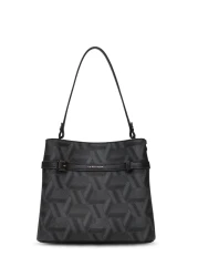 U.S. Polo Assn. Black Women's Shoulder Bag Us25516