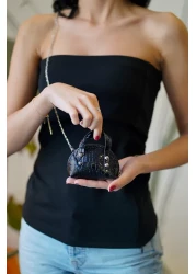 torime Mini Crossbody Bag with Stones