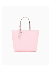 Armani Exchange Women's Brand Logo Short Strap Zipper Closure Pink Shoulder Bag 942650 Cc794-U4176