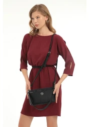 Fossil Women's BlacK Shoulder Bag - Model 05FM24K1112