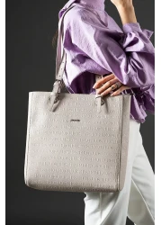 Just Polo Women's Long Strap 3 Compartment Black Tan Shoulder and Hand Bag