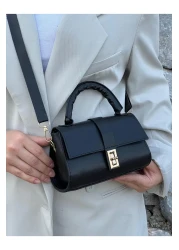 zetus Nora Model Black Women's Hand and Shoulder Bag