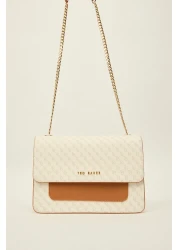 Ted Baker Oblique Monogram Cover Shoulder Bag