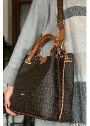 Just Polo JP Original Just Polo Medium and Large Size Wide Strap Women's Shoulder Bags Suitable for Daily Use