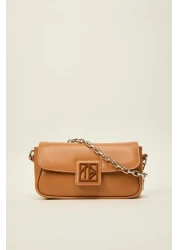 Ted Baker Plain Leather Chain Strap Crossbody Bag