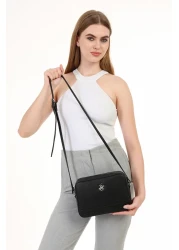 Beverly Hills Polo Club حقيبة كتف نسائية سوداء 05BHPC107