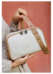 Just Polo Colors of Justpolo Women's Lacos 5-Compartment Shoulder and Crossbody Bag