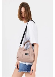 Rays Mink Snap Closure Detailed Shoulder Bag 9113