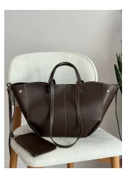 nura Brown Women's Pollen Hand and Shoulder Bag