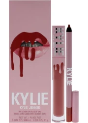 KYLIE Velvet Liquid Lipstick & Lip Liner Kit in 801 QUEEN MATTE