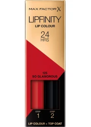 MAX FACTORX LIPFINITY LIP COLOUR 24HRS 125 SO GLAMOROUS