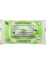 ZIVA ANTI BACTERIAL WIPES 20S FLOWBACK