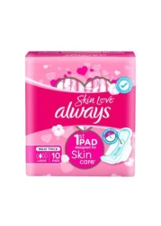 Always Maxi Thick Cotton Sanitary Pad 10s