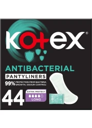 KOTEX LINERS LONG FLAT SCENTED 44