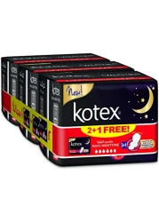 KOTEX MAXI NIGHT TIME 8S 2+1FREE