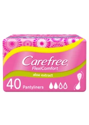 CAREFREE FLEXI COMFORT ALOE 40 PC
