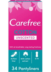 CAREFREE BREATHABLE 34S 34 PC