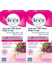 VEET COLDWAX STRIPS NRML 20S 2PK20OFF