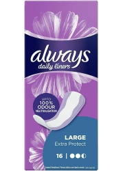 ALWAYS LINERS LARGE FRESH 16S