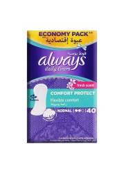 ALWAYS PANTYLINERS COMFORT PROTECT 40S