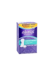 ALWAYS PANTYLINERS COMFORT FRESH 40S
