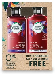 HERBAL ESSENCES SHAMPOO + CONDITIONER COFEE FRUIT  2X400ml
