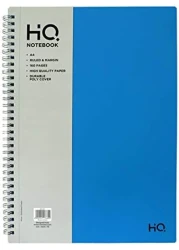 NAVNEET HQ NOTEBOOK A4 160 PAGES BLUE