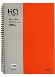 NAVNEET HQ NOTEBOOK A4 160 PAGES ORANGE