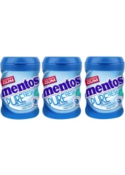 MENTOS SUGAR FREE PURE FRESH FRESH MINT CHEWING GUM 10 DRAGEES