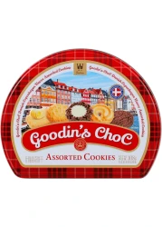 GODINN CHOC ASSORTED BUTTER COOKIES 108g