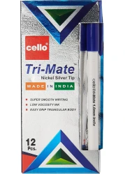 CELLO TRIMATE BLUE 12 PCS BOX