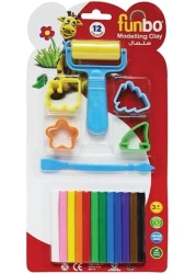 FUNBO M CLAY 100G 12 CLRSPLUS4 MLDS 1R 1