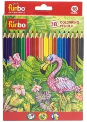 FUNBO COLOR PENCIL PACK OF 18 COLORS