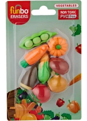 فونبو استيكة ثلاثية الابعاد في عبوة بليستر للخضروات، متعددة الالوان