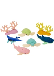 FUNBO 3D ERASER IN BLISTER PACK AQUARIUM