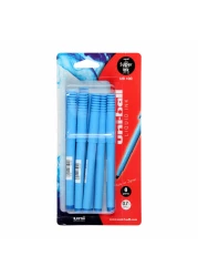 MITSUBISHI UNI BALL ROLLER PEN BLS 8PC