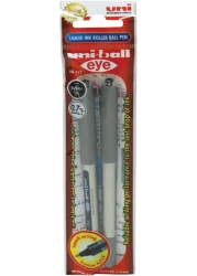 MITSUBISHI UNI BALL EYE F PEN BLS 2PC BK