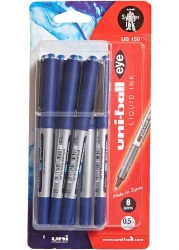 MITSUBISHI UNI BALL EYE ROLLER PEN 8P