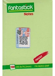 FANTASTICK STICK NOTES 2X3 FLUOR GREEN