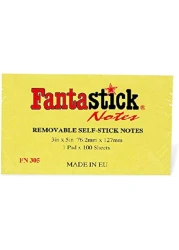 FANTASTICK STICK NOTES 3X5 YELLOW