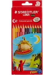 STAEDTLER LUNA COLOURING PENCILS 12COL